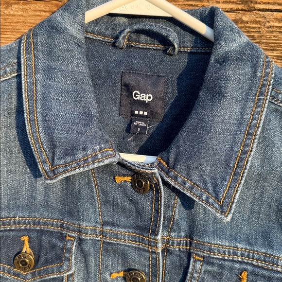GAP Blue Denim Jean Jacket vintage - Picture 4 of 6